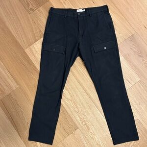 Club Monaco Wool-Cotton Dressy Cargo Pants